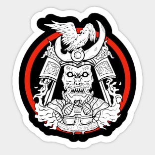 Ronin black samurai Sticker